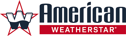 American weatherstar logo for a roofer in Baton Rouge, LA.